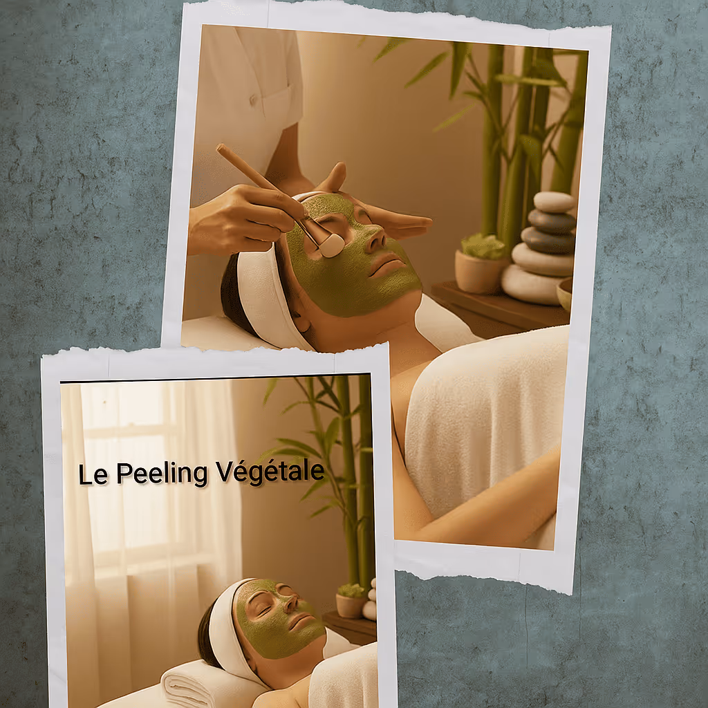 Image d'un peeling/masque végétale